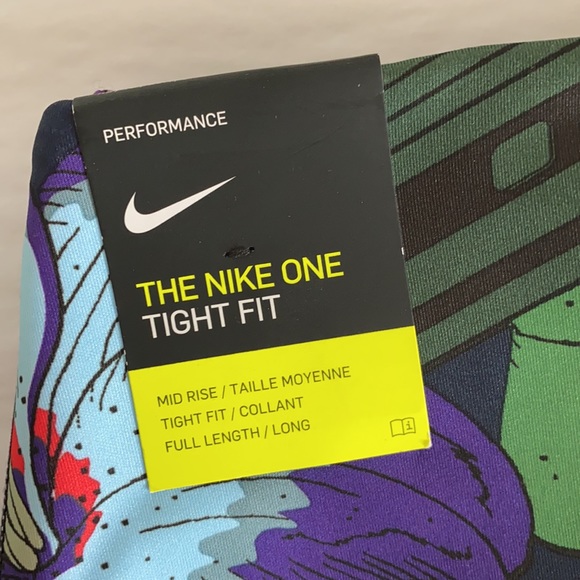 New Nike Icon Clash One floral Tights leggings - Picture 7 of 9